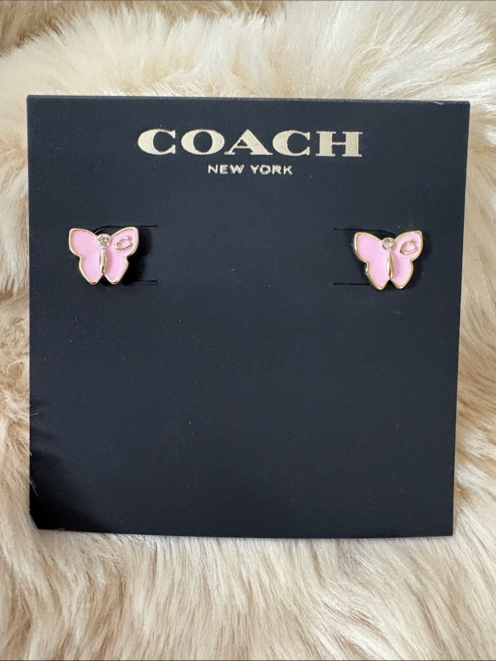 Coach Butterfly Earrings